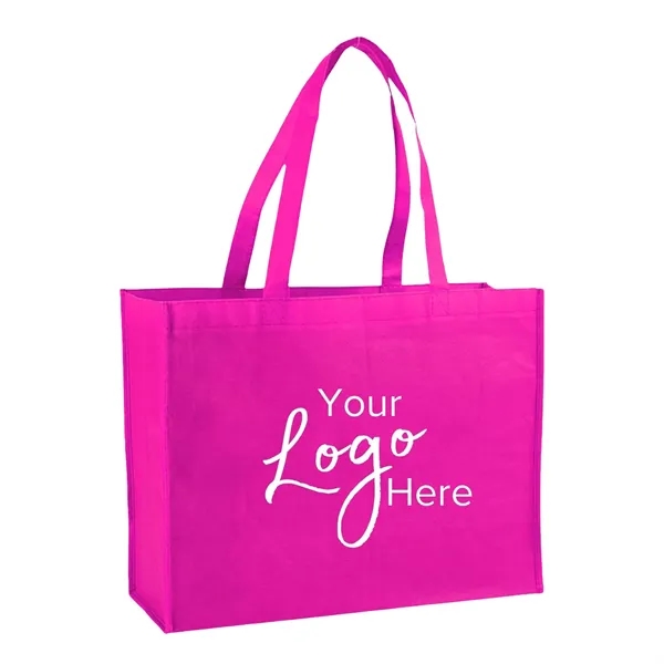 Non-Woven Shopping 16" x 12" x 6" Gusset Bag - Non-Woven Shopping 16" x 12" x 6" Gusset Bag - Image 9 of 11