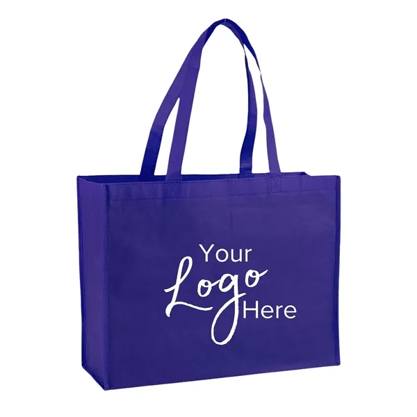 Non-Woven Shopping 16" x 12" x 6" Gusset Bag - Non-Woven Shopping 16" x 12" x 6" Gusset Bag - Image 1 of 11