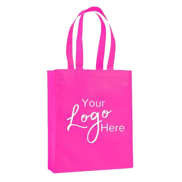 Non-Woven Small Shopper 10" x 12" x 3" Gusset Bag - Non-Woven Small Shopper 10" x 12" x 3" Gusset Bag - Image 7 of 11