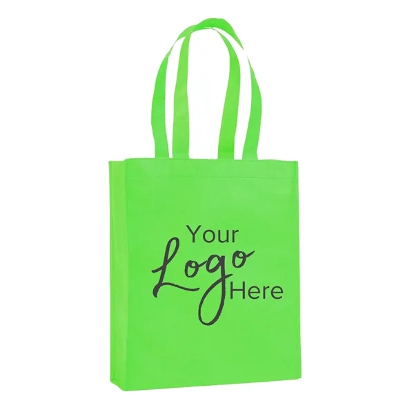 Non-Woven Small Shopper 10" x 12" x 3" Gusset Bag - Non-Woven Small Shopper 10" x 12" x 3" Gusset Bag - Image 4 of 11