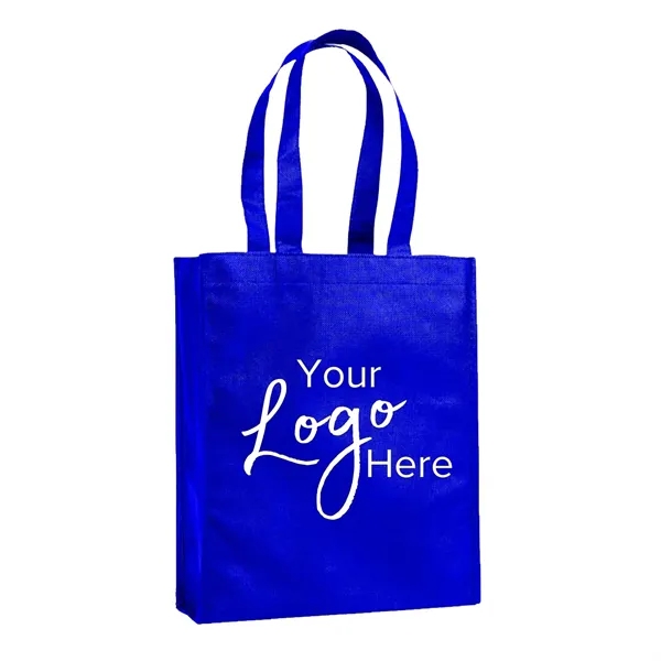 Non-Woven Small Shopper 10" x 12" x 3" Gusset Bag - Non-Woven Small Shopper 10" x 12" x 3" Gusset Bag - Image 3 of 11