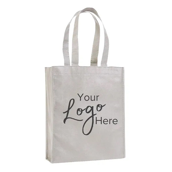 Non-Woven Small Shopper 10" x 12" x 3" Gusset Bag - Non-Woven Small Shopper 10" x 12" x 3" Gusset Bag - Image 0 of 11
