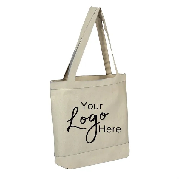 Accent Tote 16" x 14" x 4" Gusset  Bag - Accent Tote 16" x 14" x 4" Gusset  Bag - Image 4 of 11