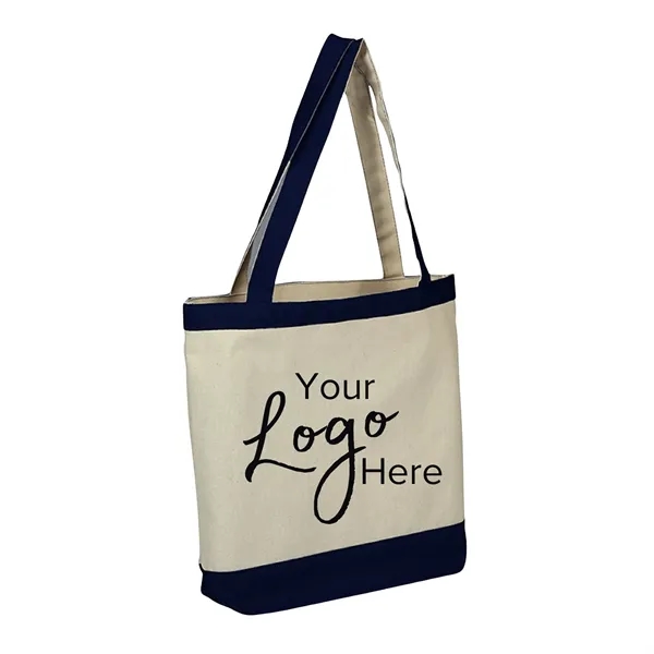 Accent Tote 16" x 14" x 4" Gusset  Bag - Accent Tote 16" x 14" x 4" Gusset  Bag - Image 3 of 11