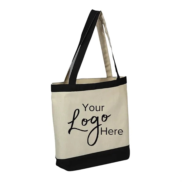 Accent Tote 16" x 14" x 4" Gusset  Bag - Accent Tote 16" x 14" x 4" Gusset  Bag - Image 2 of 11