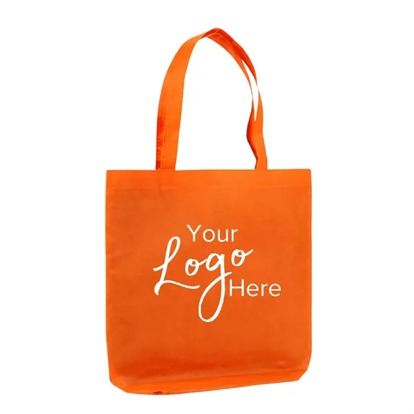 Non-Woven Economical Tote Bag with Bottom Gusset - Non-Woven Economical Tote Bag with Bottom Gusset - Image 11 of 11