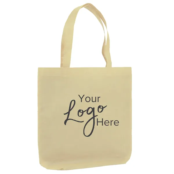 Non-Woven Economical Tote Bag with Bottom Gusset - Non-Woven Economical Tote Bag with Bottom Gusset - Image 10 of 11