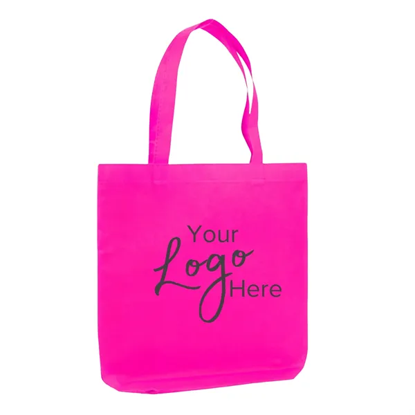 Non-Woven Economical Tote Bag with Bottom Gusset - Non-Woven Economical Tote Bag with Bottom Gusset - Image 6 of 11