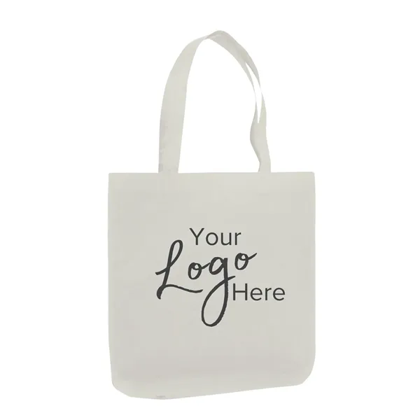 Non-Woven Economical Tote Bag with Bottom Gusset - Non-Woven Economical Tote Bag with Bottom Gusset - Image 2 of 11