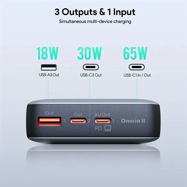 Aukey 65W 20,000mAh Laptop Power Bank - Aukey 65W 20,000mAh Laptop Power Bank - Image 6 of 7