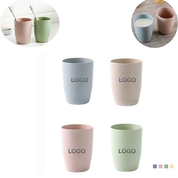 Wheat Straw Reusable Drinking Cups - Wheat Straw Reusable Drinking Cups - Image 0 of 1