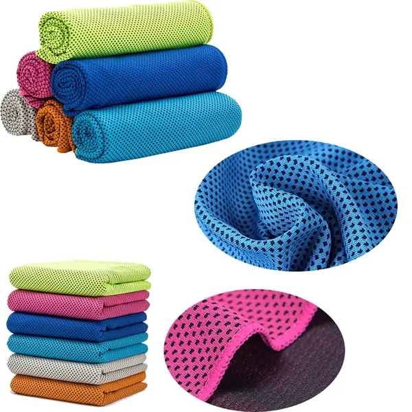 Microfiber Sports Quick Drying Cold Towel - Microfiber Sports Quick Drying Cold Towel - Image 2 of 3