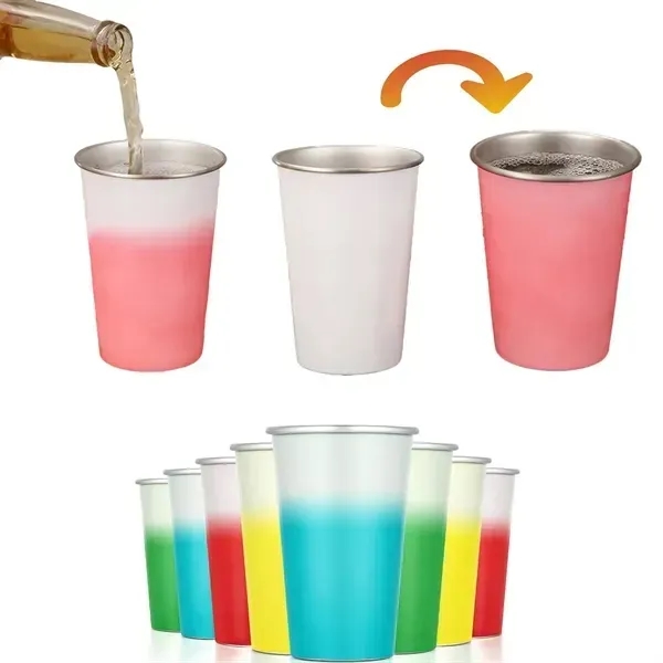 Color Changing Aluminum Cups - Color Changing Aluminum Cups - Image 0 of 1