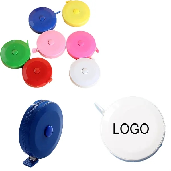 60 Inch Fashion Round Color Tape Measure - 60 Inch Fashion Round Color Tape Measure - Image 0 of 1