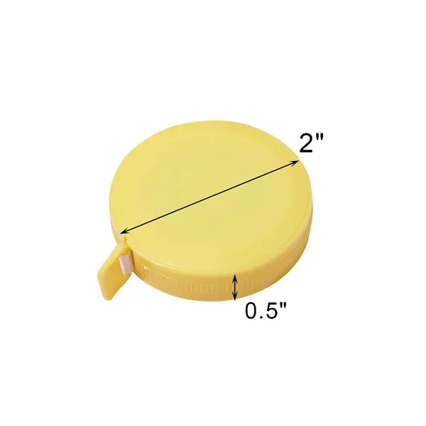 60 Inch Fashion Round Color Tape Measure - 60 Inch Fashion Round Color Tape Measure - Image 1 of 1