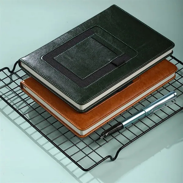 Phone Pocket Bound Journal Notebook - Phone Pocket Bound Journal Notebook - Image 2 of 2