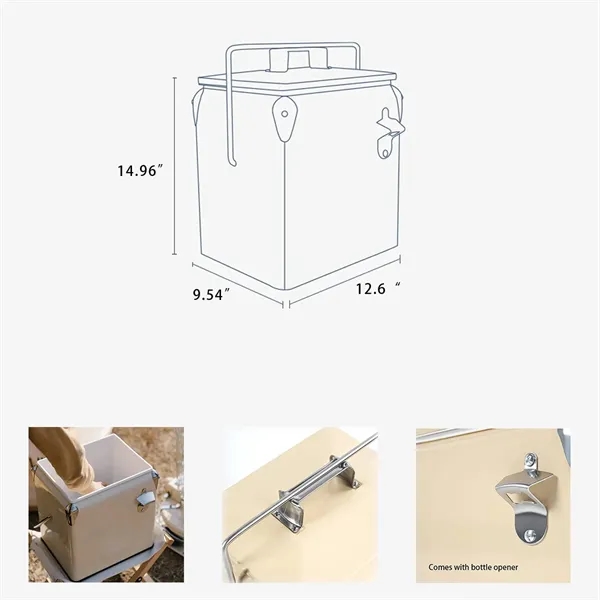 Custom Outdoor Insulated Ice Cooler Chest