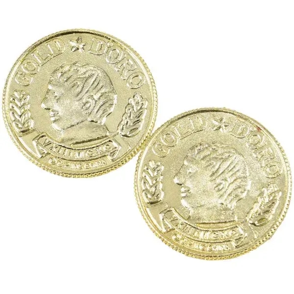 Plastic Gold Coins - Plastic Gold Coins - Image 0 of 0