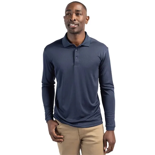 Clique Ice Pique Mens Long Sleeve Tech Polo - Clique Ice Pique Mens Long Sleeve Tech Polo - Image 1 of 18