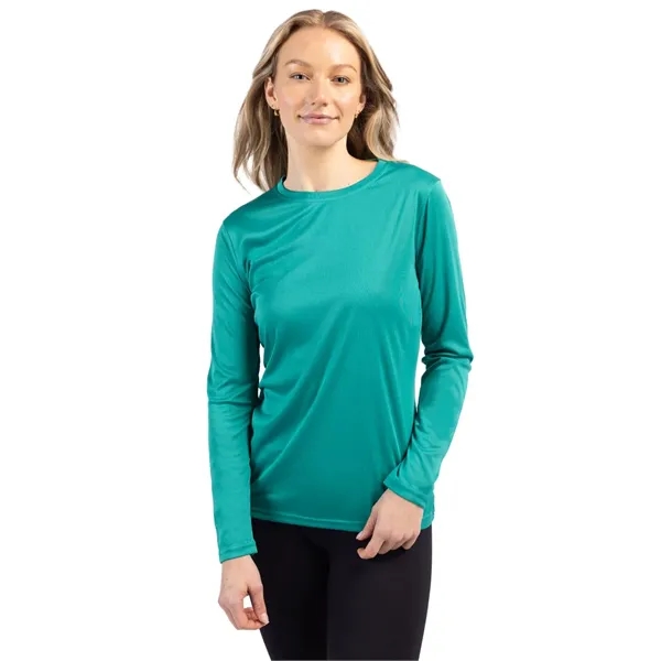 Clique Spin Eco Performance Long Sleeve Womens Tee Shirt - Clique Spin Eco Performance Long Sleeve Womens Tee Shirt - Image 1 of 12