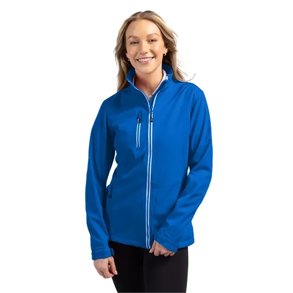 Clique Telemark Eco Stretch Softshell Full Zip Womens Jacket - Clique Telemark Eco Stretch Softshell Full Zip Womens Jacket - Image 19 of 27