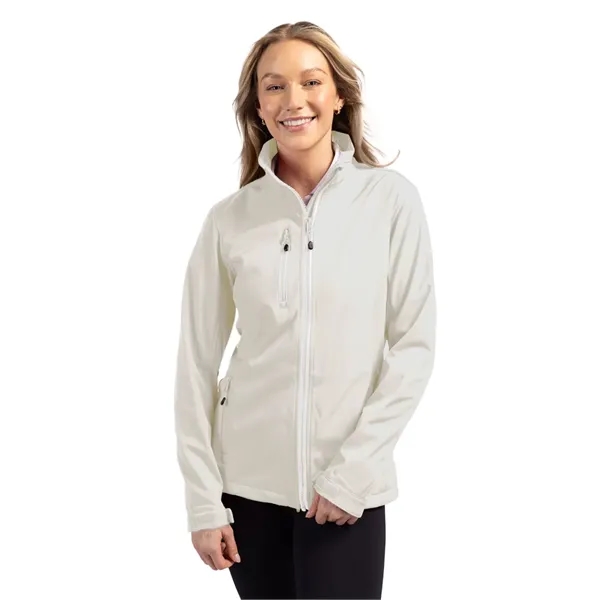 Clique Telemark Eco Stretch Softshell Full Zip Womens Jacket - Clique Telemark Eco Stretch Softshell Full Zip Womens Jacket - Image 21 of 27