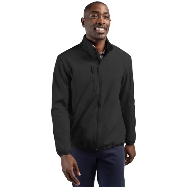 Clique Trail Eco Stretch Softshell Full Zip Mens Jacket - Clique Trail Eco Stretch Softshell Full Zip Mens Jacket - Image 11 of 17