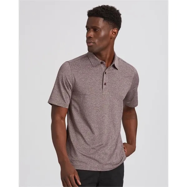 Cutter & Buck Forge Heathered Stretch Mens Polo - Cutter & Buck Forge Heathered Stretch Mens Polo - Image 1 of 22