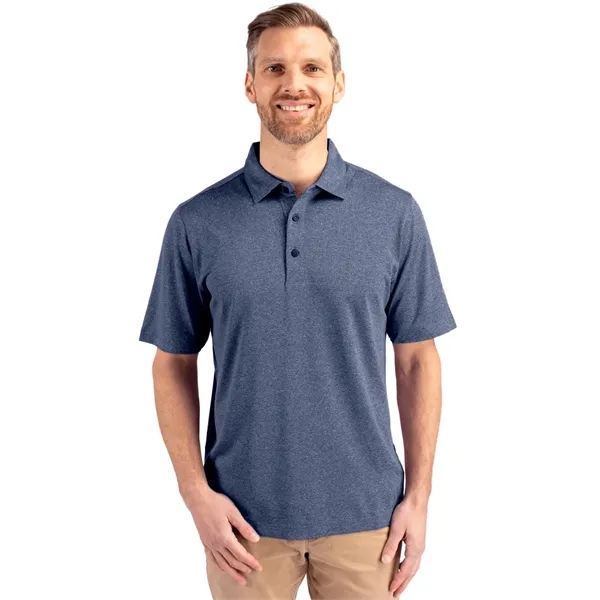 Cutter & Buck Forge Heathered Stretch Mens Polo - Cutter & Buck Forge Heathered Stretch Mens Polo - Image 17 of 22