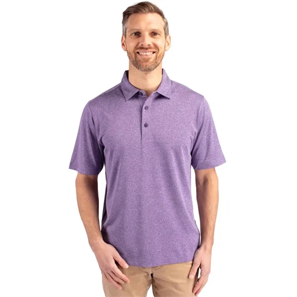 Cutter & Buck Forge Heathered Stretch Mens Polo - Cutter & Buck Forge Heathered Stretch Mens Polo - Image 20 of 22