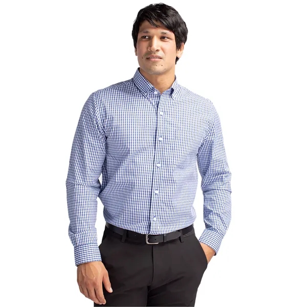 Cutter & Buck Easy Care Stretch Gingham Mens Long Sleeve ... - Cutter & Buck Easy Care Stretch Gingham Mens Long Sleeve ... - Image 1 of 7