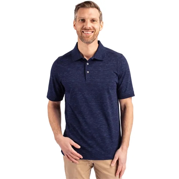 Cutter & Buck Advantage Tri-Blend Space Dye Mens Polo - Cutter & Buck Advantage Tri-Blend Space Dye Mens Polo - Image 21 of 23