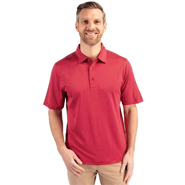 Cutter & Buck Forge Pencil Stripe Stretch Mens Polo - Cutter & Buck Forge Pencil Stripe Stretch Mens Polo - Image 27 of 36