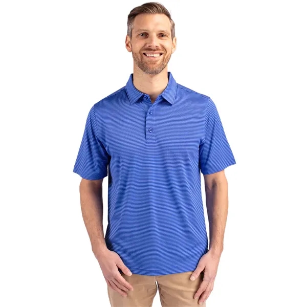 Cutter & Buck Forge Pencil Stripe Stretch Mens Polo - Cutter & Buck Forge Pencil Stripe Stretch Mens Polo - Image 28 of 36