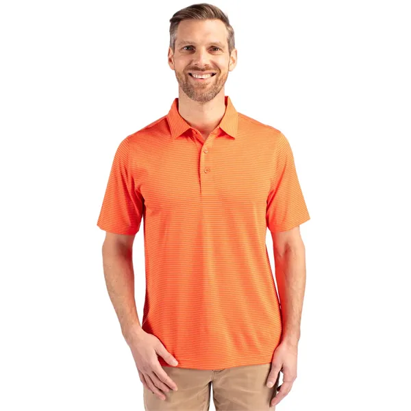 Cutter & Buck Forge Pencil Stripe Stretch Mens Polo - Cutter & Buck Forge Pencil Stripe Stretch Mens Polo - Image 29 of 36