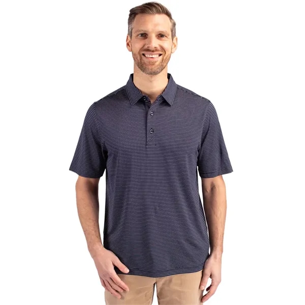 Cutter & Buck Forge Pencil Stripe Stretch Mens Polo - Cutter & Buck Forge Pencil Stripe Stretch Mens Polo - Image 32 of 36