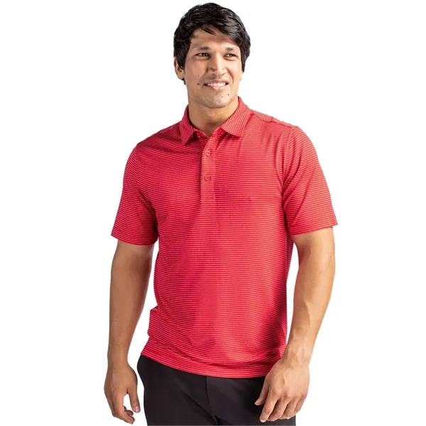Cutter & Buck Forge Pencil Stripe Stretch Mens Polo - Cutter & Buck Forge Pencil Stripe Stretch Mens Polo - Image 33 of 36