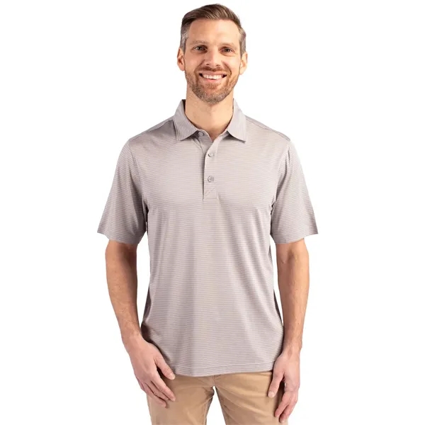 Cutter & Buck Forge Pencil Stripe Stretch Mens Polo - Cutter & Buck Forge Pencil Stripe Stretch Mens Polo - Image 35 of 36
