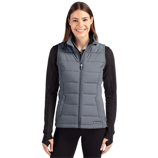 Cutter & Buck Evoke Hybrid Eco Softshell Recycled Womens ... - Cutter & Buck Evoke Hybrid Eco Softshell Recycled Womens ... - Image 7 of 9