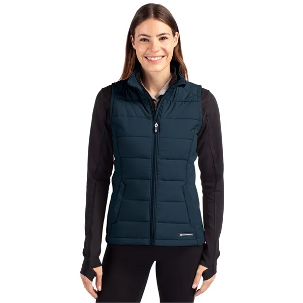 Cutter & Buck Evoke Hybrid Eco Softshell Recycled Womens ... - Cutter & Buck Evoke Hybrid Eco Softshell Recycled Womens ... - Image 8 of 9