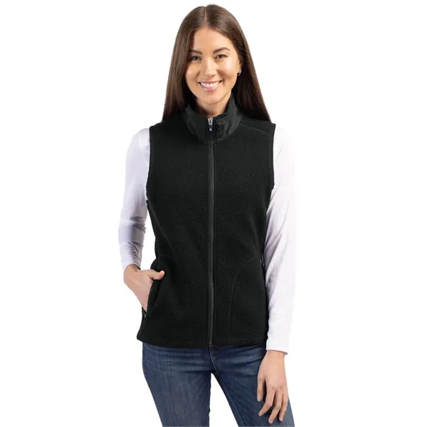 Cutter & Buck Cascade Eco Fleece Womens Vest - Cutter & Buck Cascade Eco Fleece Womens Vest - Image 0 of 9