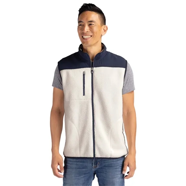 Cutter & Buck Cascade Eco Fleece Mens Vest - Cutter & Buck Cascade Eco Fleece Mens Vest - Image 7 of 7