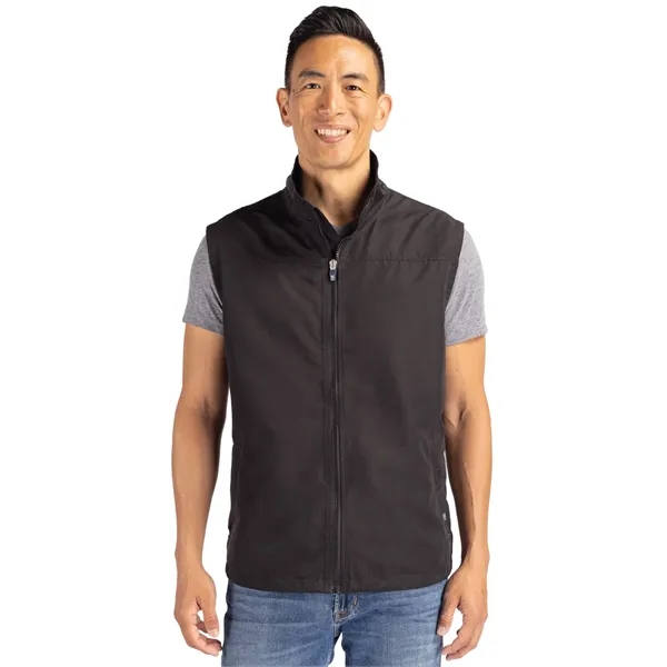 Cutter & Buck Charter Eco Recycled Mens Full-Zip Vest - Cutter & Buck Charter Eco Recycled Mens Full-Zip Vest - Image 1 of 5