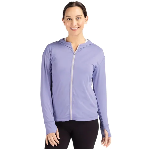 Cutter & Buck Daybreak Eco Recycled Womens Full Zip Hoodie - Cutter & Buck Daybreak Eco Recycled Womens Full Zip Hoodie - Image 2 of 9