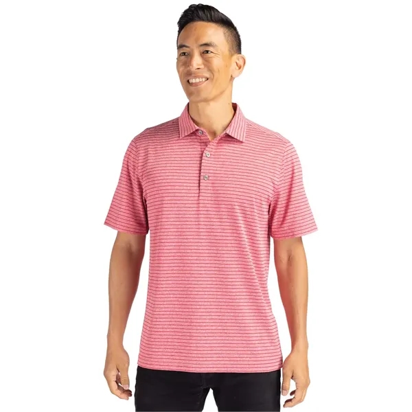 Cutter & Buck Forge Eco Heather Stripe Stretch Recycled M... - Cutter & Buck Forge Eco Heather Stripe Stretch Recycled M... - Image 8 of 11