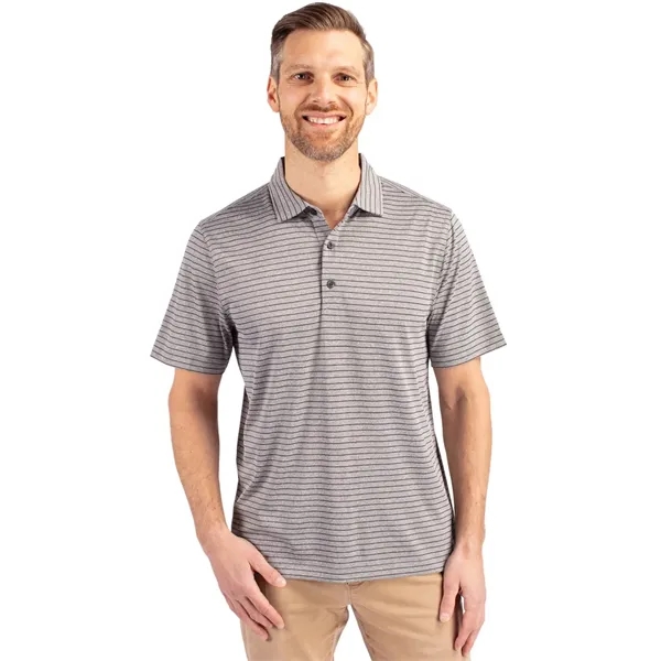 Cutter & Buck Forge Eco Heather Stripe Stretch Recycled M... - Cutter & Buck Forge Eco Heather Stripe Stretch Recycled M... - Image 9 of 11