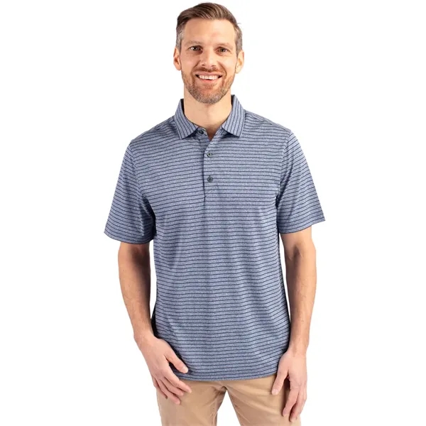 Cutter & Buck Forge Eco Heather Stripe Stretch Recycled M... - Cutter & Buck Forge Eco Heather Stripe Stretch Recycled M... - Image 10 of 11