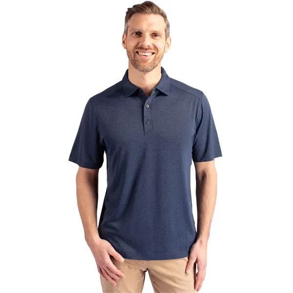 Cutter & Buck Forge Eco Stretch Recycled Mens Polo - Cutter & Buck Forge Eco Stretch Recycled Mens Polo - Image 35 of 43