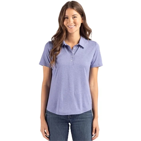 Cutter & Buck Coastline Epic Comfort Recycled Womens Polo - Cutter & Buck Coastline Epic Comfort Recycled Womens Polo - Image 16 of 21