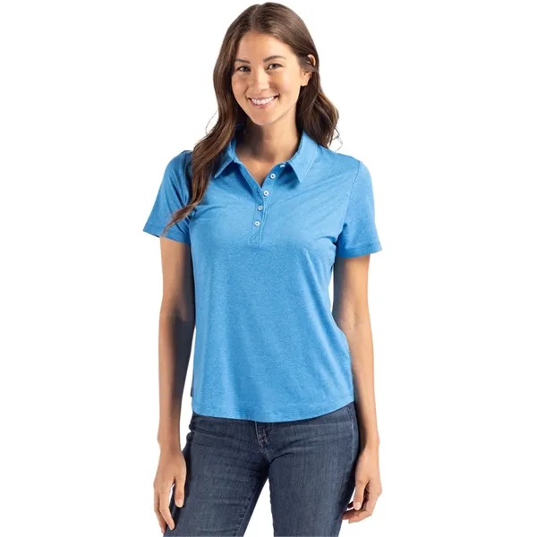 Cutter & Buck Coastline Epic Comfort Recycled Womens Polo - Cutter & Buck Coastline Epic Comfort Recycled Womens Polo - Image 19 of 21